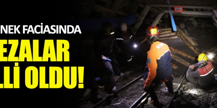 Ermenek faciasında cezalar belli oldu