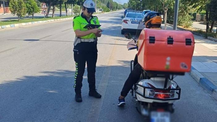 Manisa’da motosiklet denetiminde 3 milyon lirayı aşkın ceza kesildi