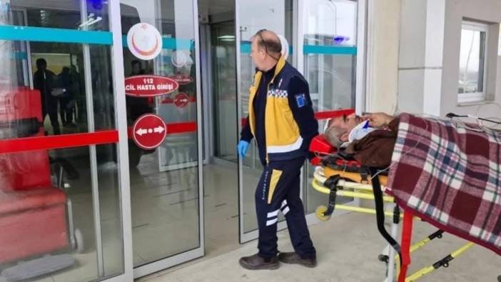 Çorum’da şok olay! Tırpan parmağı kopardı
