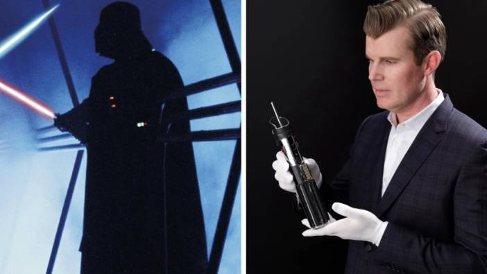 Darth Vader'ın ışın kılıcı açık attırmaya çıkıyor