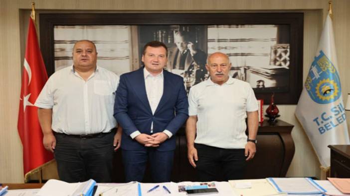 Muratlı heyeti Silivri Belediyesi'ni ziyaret etti