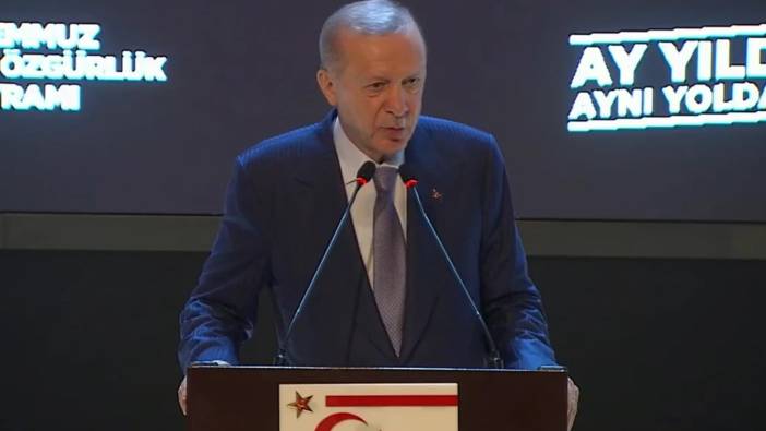 Erdoğan’dan KKTC'de  önemli açıklamalar!