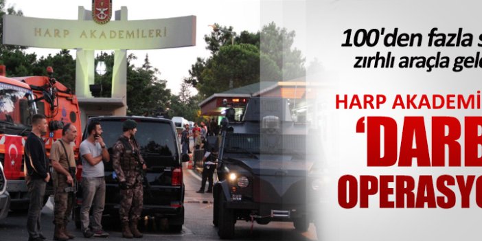Harp Akademileri Lojmanlarına operasyon!