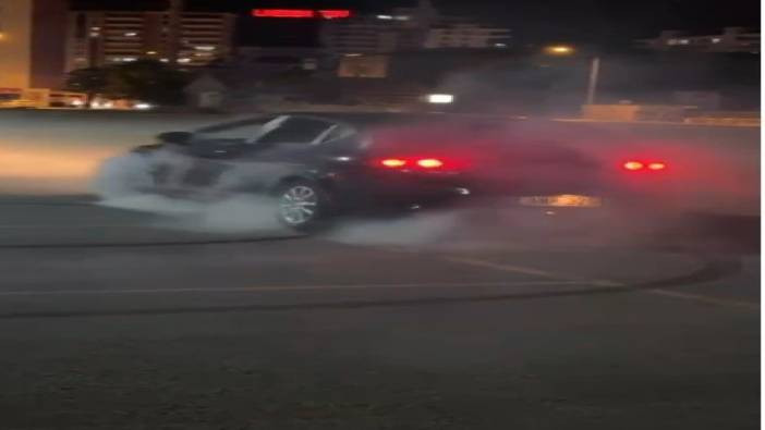 Drift atıp video çekti, cezayı yedi!