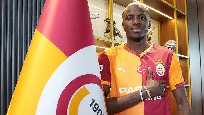 Galatasaray tarihi transferi duyurdu: İşte Osimhen'in maaşı!