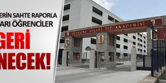 FETÖ'cülerin sahte raporla attıkları öğrenciler geri dönecek!