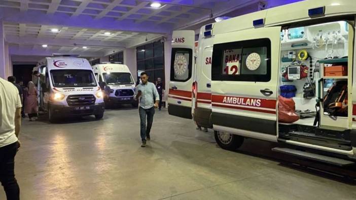 Akrabalar arasında taşlı sopalı kavga! Yaralılar var