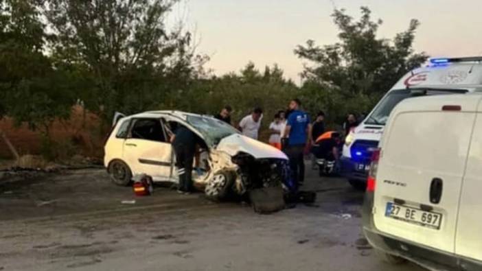 Gaziantep’te otomobiller çarpıştı: Ölü ve yaralılar var