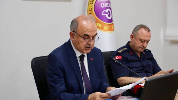 Vali Erol: Son 1 yılda olay sayılarında %9.4 azalış olmuştur
