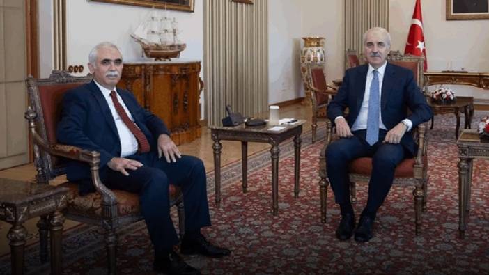 AYM Başkanı'ndan Meclis Başkanı Kurtulmuş'a ziyaret
