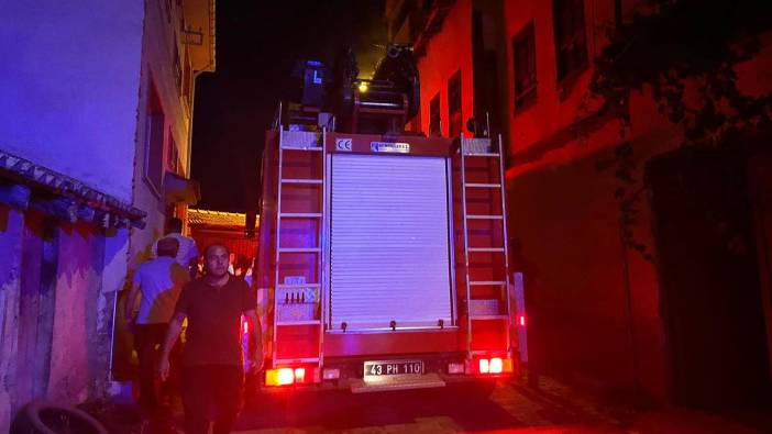 Hisarcık’ta evin mutfağında çıkan yangın büyümeden söndürüldü