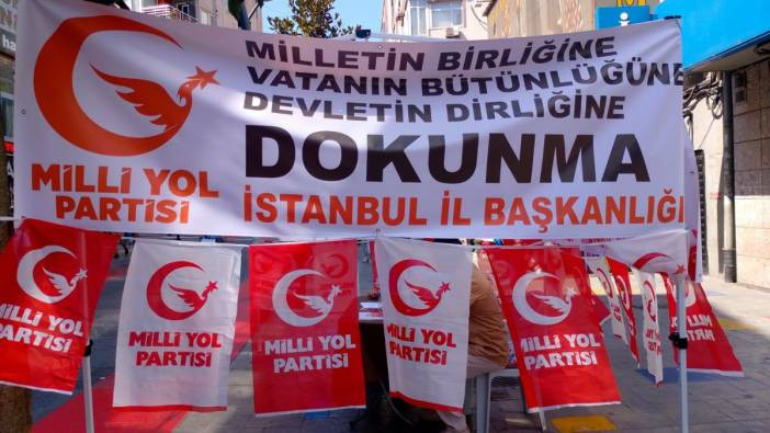 Milli Yol Partisi'nden İstanbul'da 'Anayasama Dokunma' hamlesi