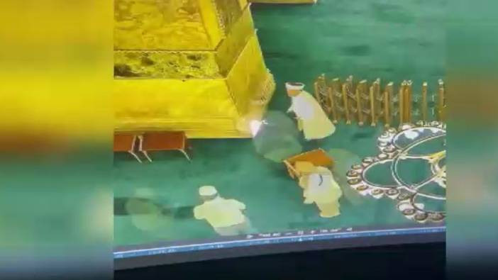 Ayasofya’ya kundaklama girişimi! Kadının dikkati felaketi önledi