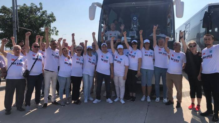 İYİ Parti Karesi İlçe Başkanlığından Bursa Birinci Vazifen mitingine güçlü destek