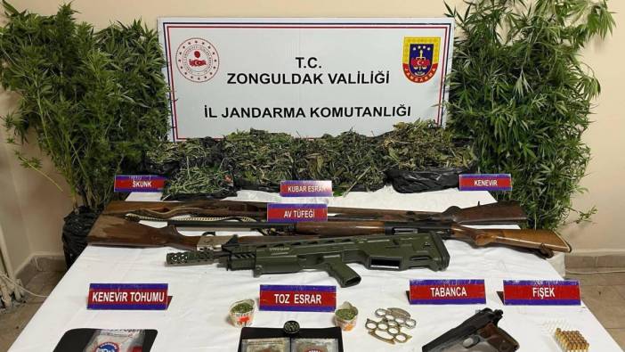 Zonguldak’ta uyuşturucu operasyonu