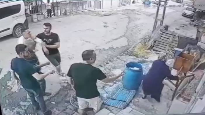 İstanbul’da şok olay! Bir bidon yüzünden kadını dövdüler