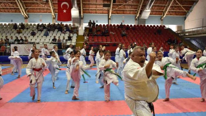 Emniyet amiri tatamide yeteneklerini sergiledi!
