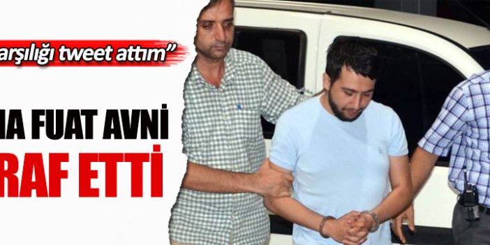 Çakma Fuat Avni itiraf etti