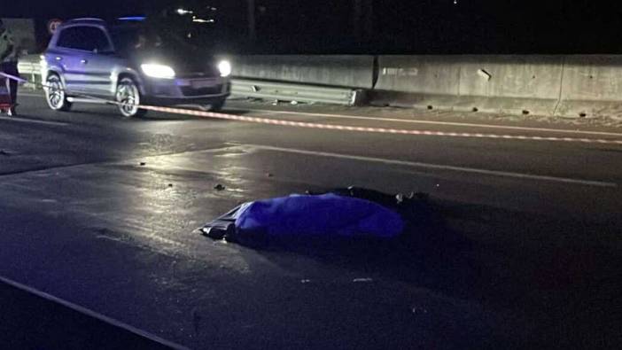 SUV çarptı, kadının üzerinden birçok araç geçti