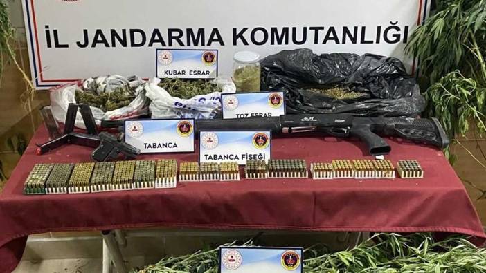 Jandarmadan uyuşturucu operasyonu