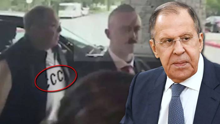 Rus heyeti Alaska'da! Lavrov'un "Sovyet" tişörtü dikkat çekti