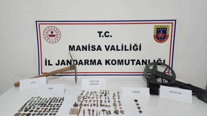 Tarihi eser kaçakçılarına jandarmadan şok baskın