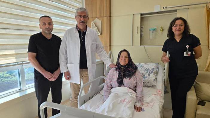 Ünye Devlet Hastanesi'nde bir ilk: Omuriliğindeki tümör başarıyla alındı