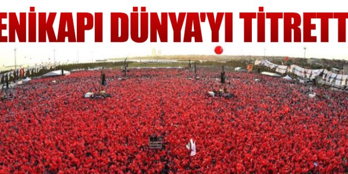 ABD basını mitingi böyle gördü
