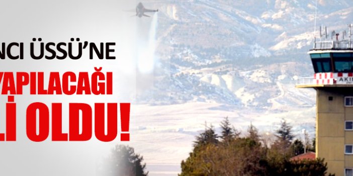 Akıncı Üssü demokrasi parkı oluyor