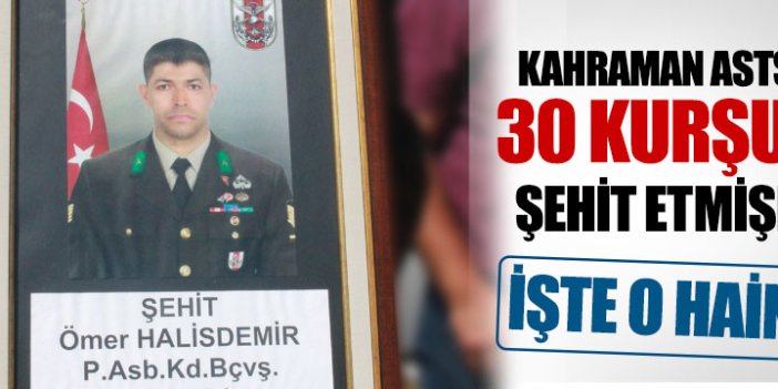 Kahraman astsubay Halisdemir'i şehit eden darbeciler