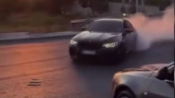 Büyükçekmece’de drift atan sürücüye rekor ceza!