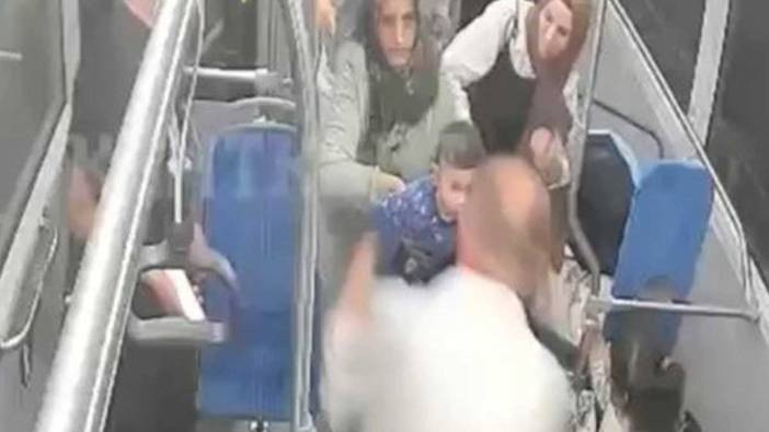 Nefes borusuna cips kaçan çocuğu şoför kurtardı