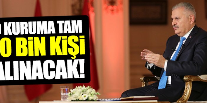 Yıldırım: 10 bin yeni özel harekatçı alınacak