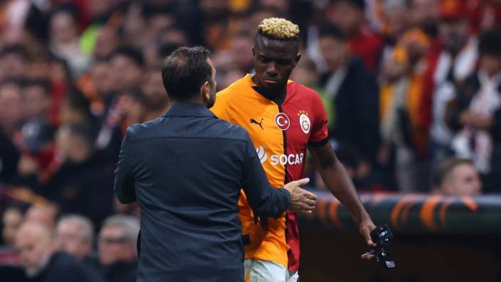Milli maçta sakatlanmıştı! Galatasaray'dan flaş Victor Osimhen kararı