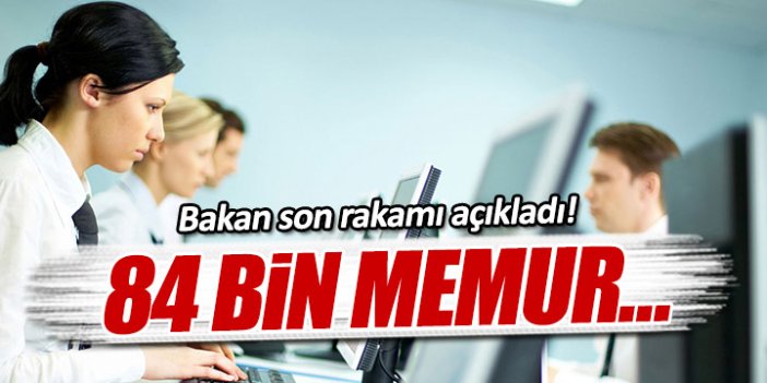 Darbe girişiminden sonra açığa alınan memur sayısı