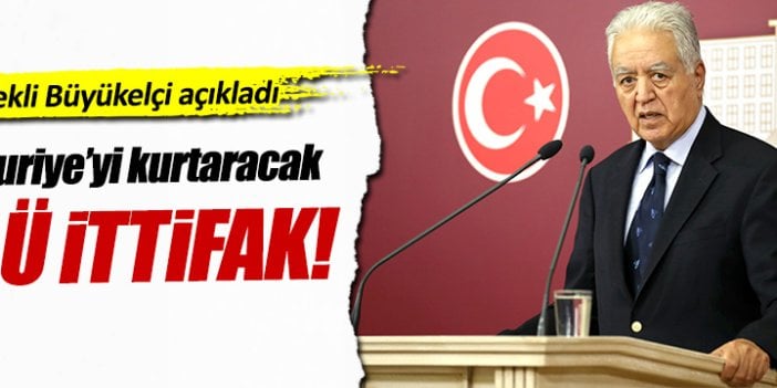 Faruk Loğoğlu'dan kritik Suriye açıklaması!