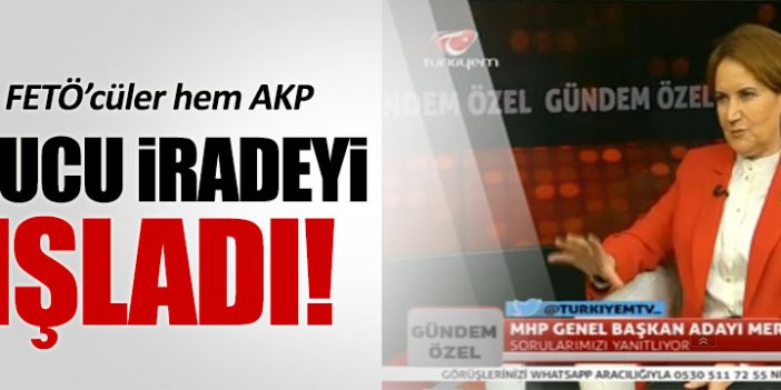 Akşener, Demirağ'ın konuğu oldu.