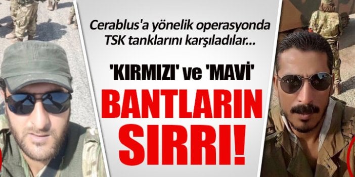 İşte 'kırmızı' ve 'mavi' bantların sırrı