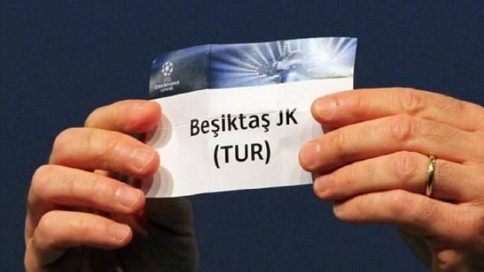Beşiktaş'ın rakipleri belli oldu