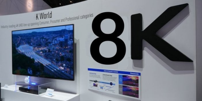 8K televizyon geliyor