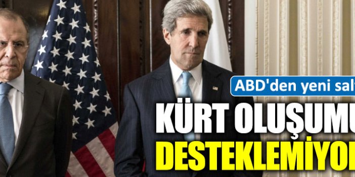 Kerry: ABD Bağımsız bir Kürt oluşumunu desteklemiyor