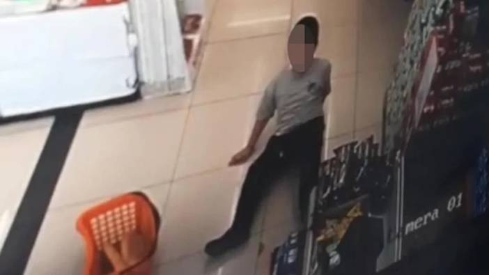 Markette otizmli çocuğa şiddet! Görüntüler vicdanları sızlattı