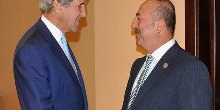 Çavuşoğlu-Kerry Çin'de görüştü