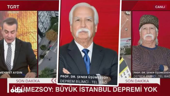 Yandaş, Şener Üşümezsoy'u topa tuttu! Sen misin canlı yayında badem bıyıklı göndermesi yapan...