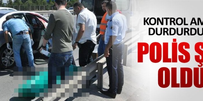 Kocaeli'de polis kontrolü sırasında otomobilde ceset bulundu