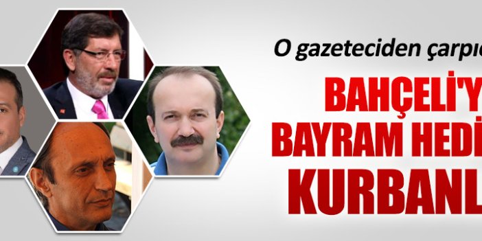 Bahçeli'ye bayram hediyesi kurbanlık