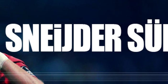 Sneijder'den büyük fedakarlık