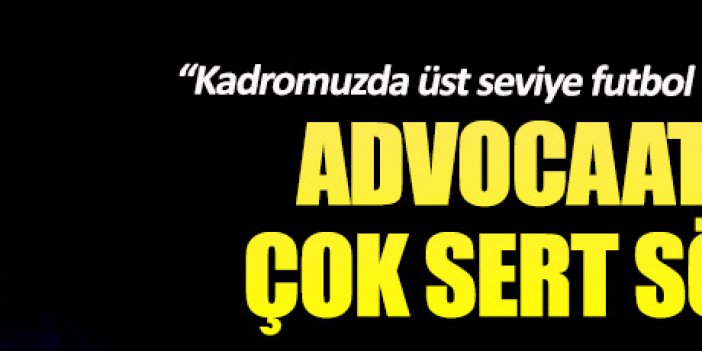 Advocaat'tan Fenerbahçeli futbolcularına şok sözler!