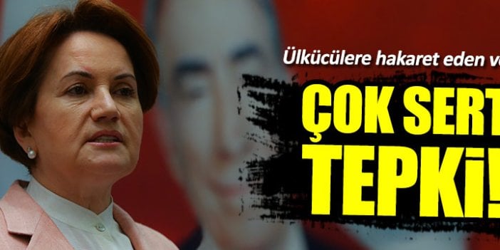 Akşener'den Erkan Haberal'a çok sert tepki