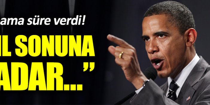 Obama: "Yıl sonuna kadar Musul alınacak"